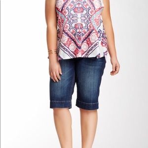 Kut From The Kloth Natalie Bermuda shorts size 14